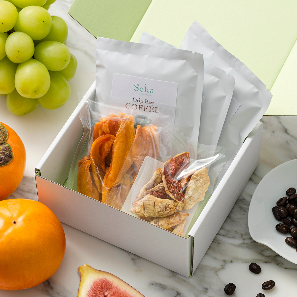 ゼリー・プリン・ドライフルーツ