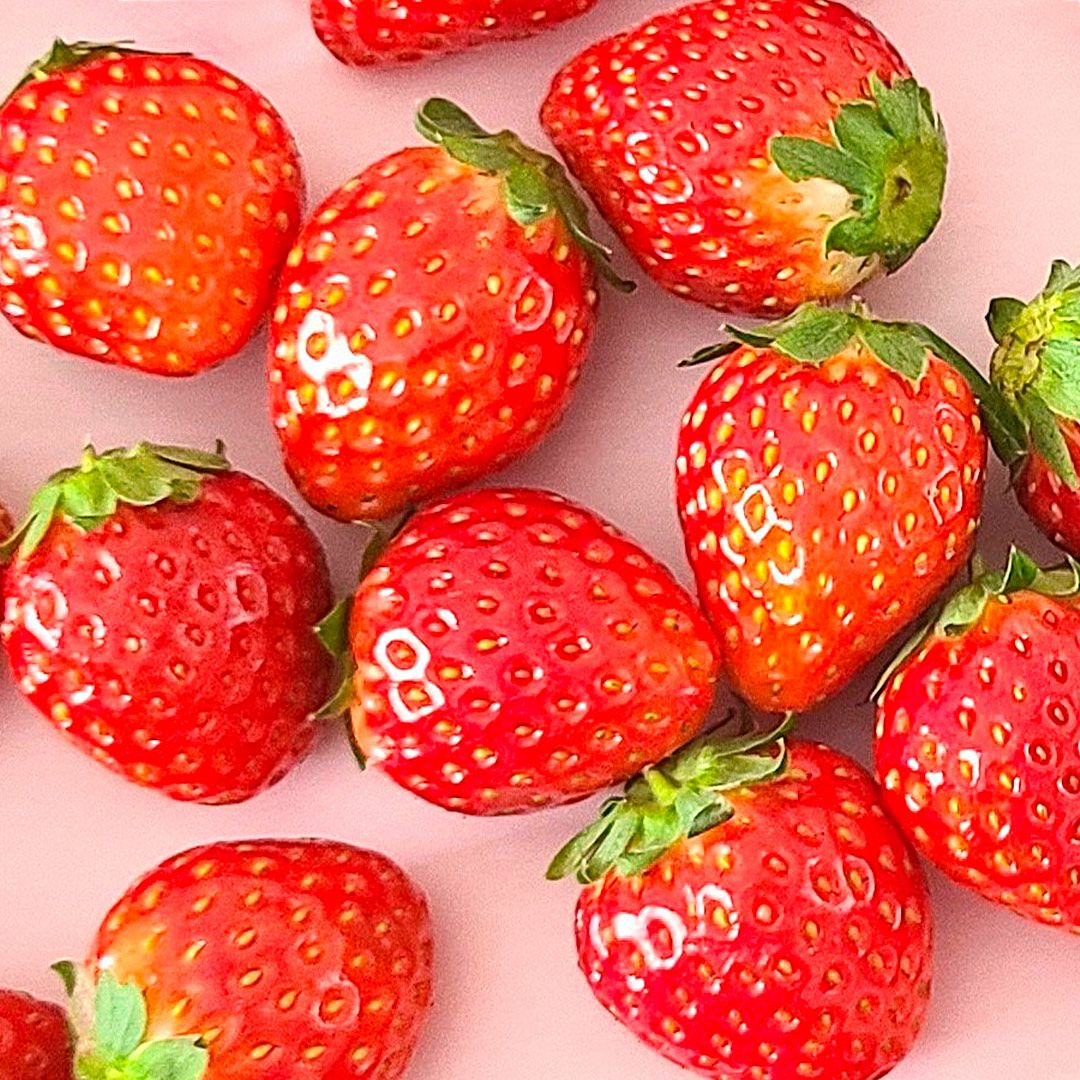 丸いいちごイメージ