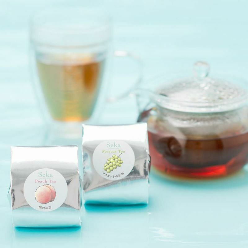 フルーツティー2種 [三角ティーバッグ計10個入り]（3点セット）