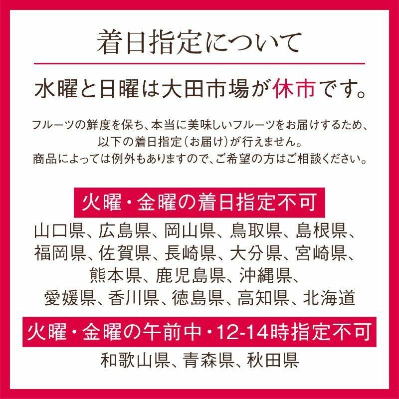 到着日と着日指定について