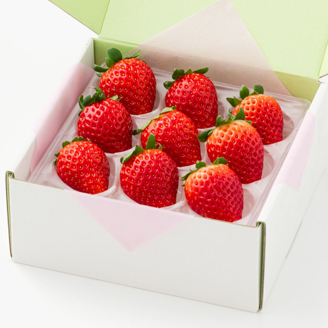 旬の国産赤いちごのありがとうギフト