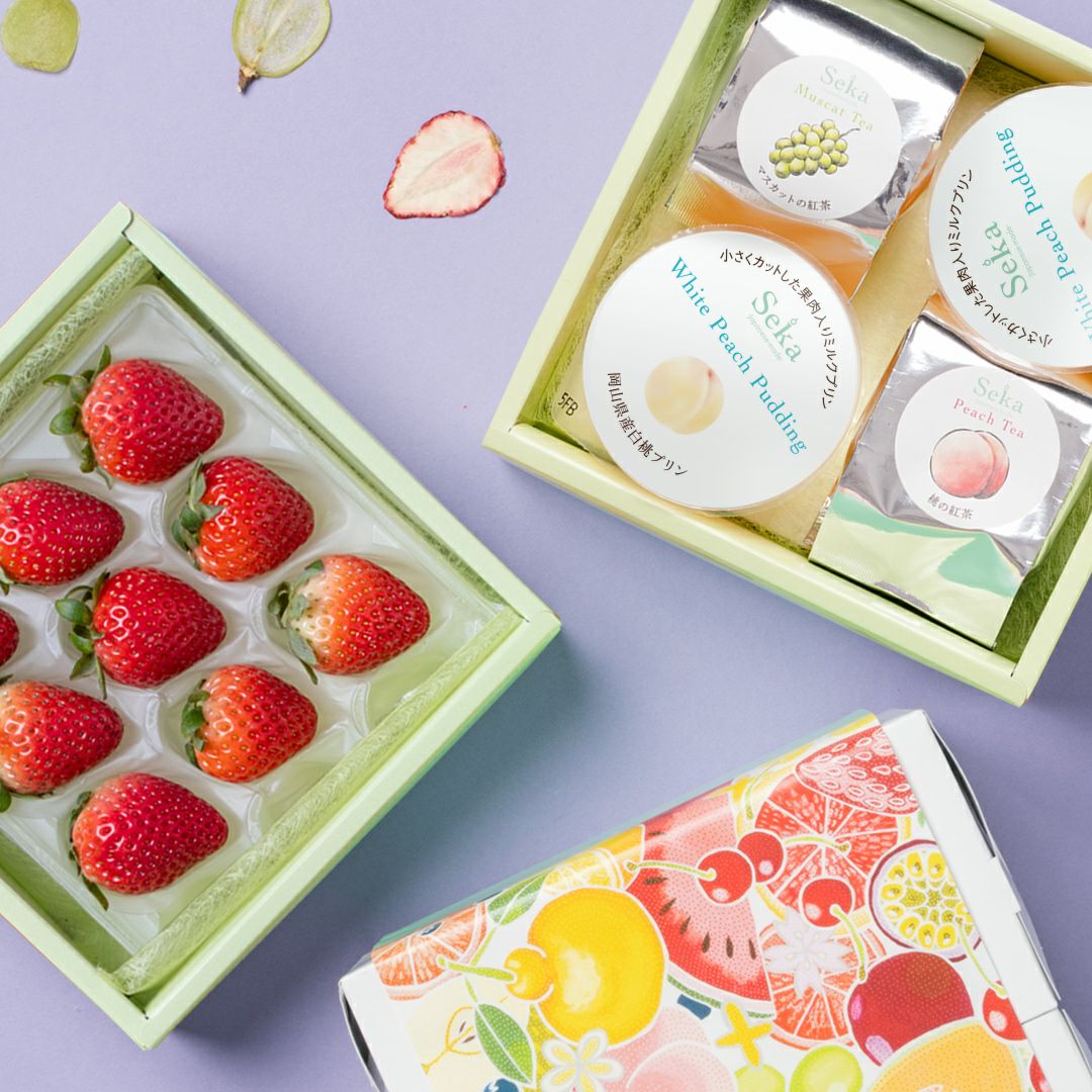ゼリー・プリン・ドライフルーツ ｜Seika（せいか）国産フルーツギフト