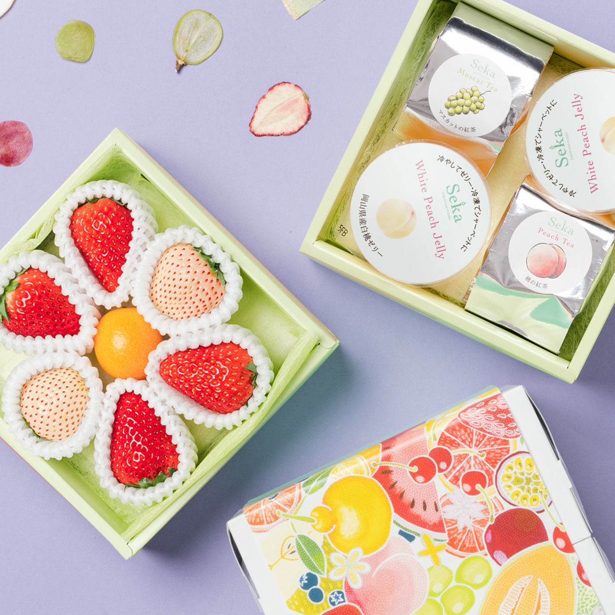 ゼリー・プリン・ドライフルーツ ｜Seika（せいか）国産フルーツギフト